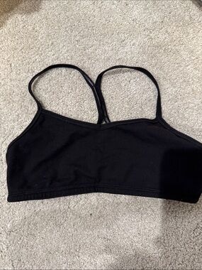 Ivivva black sports bra, 14